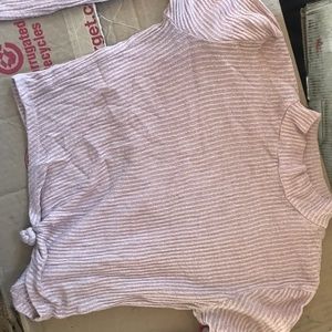 Long sleeve crop top